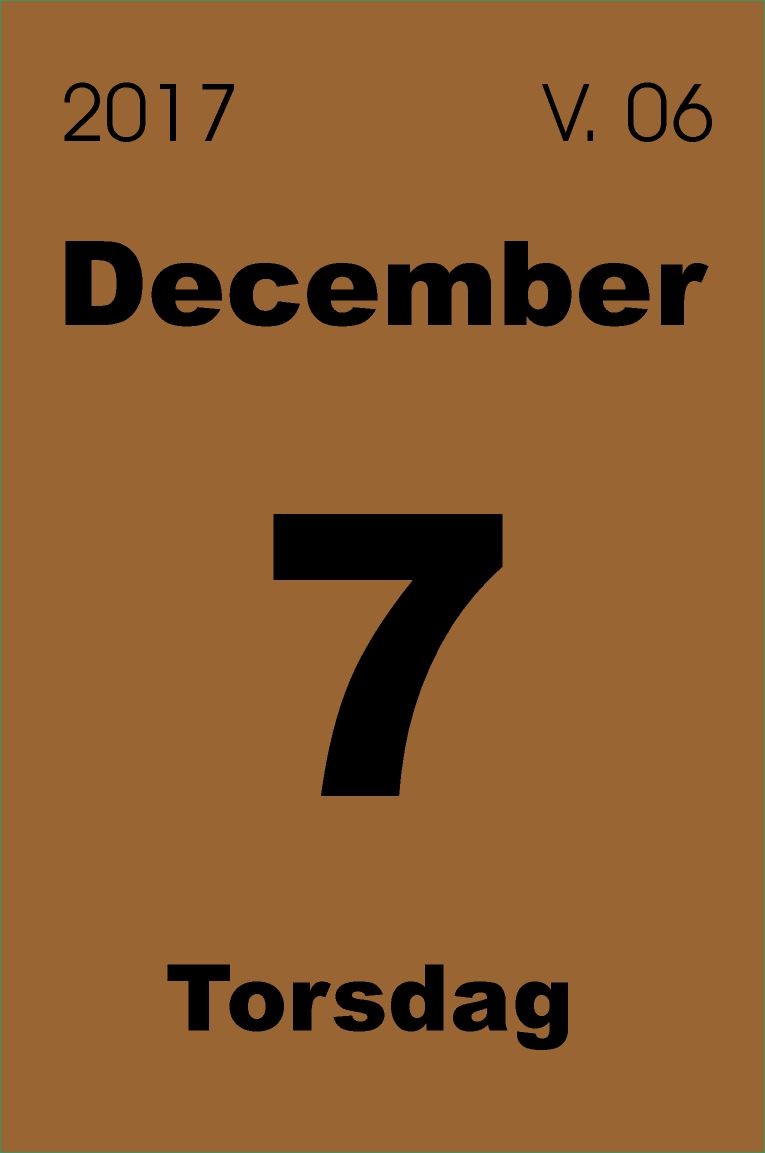 7 december
