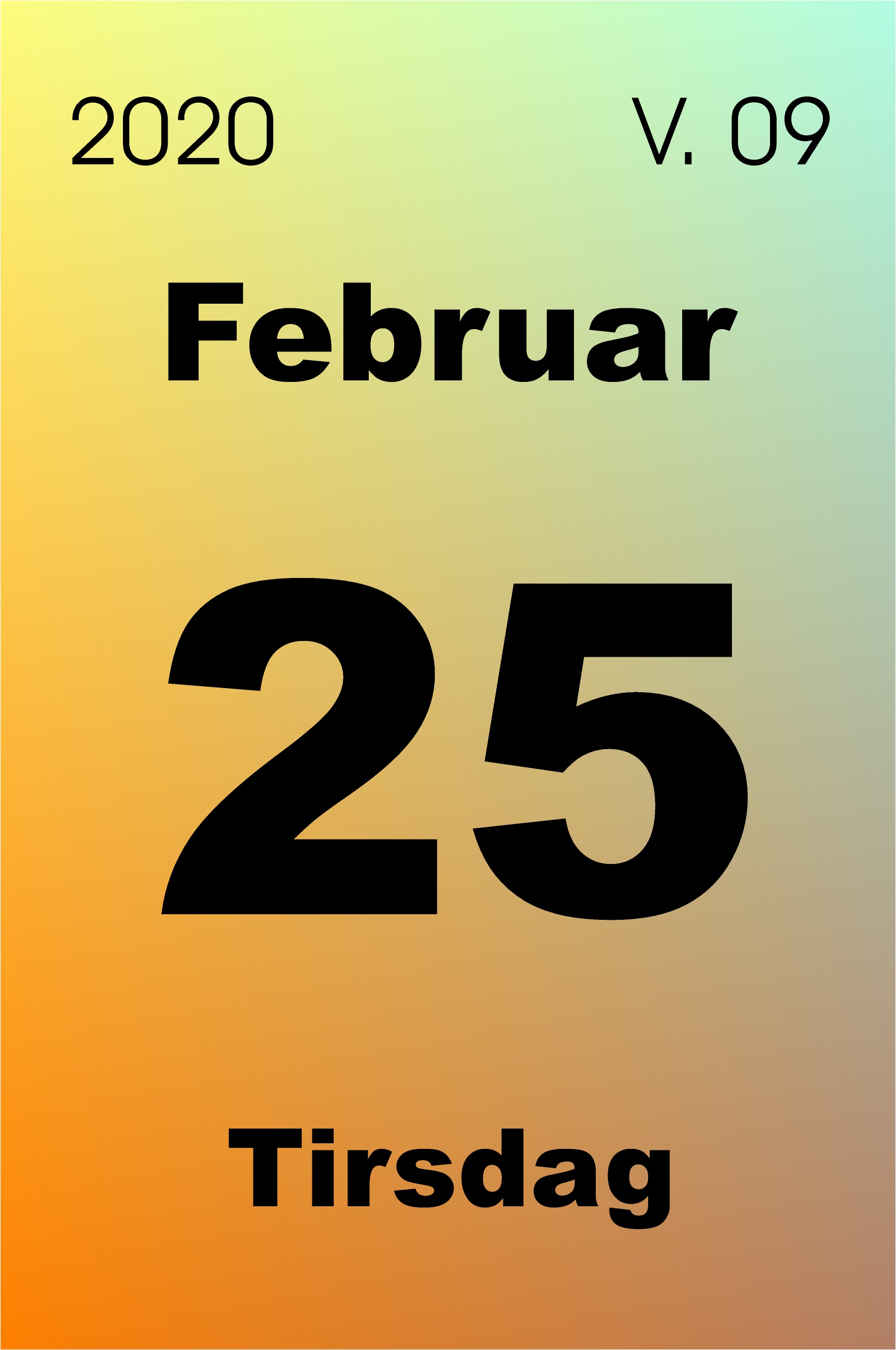 25 februar