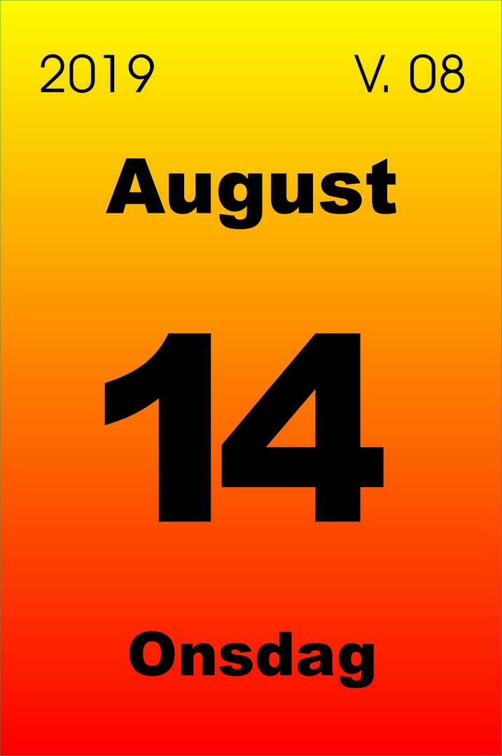 14 august