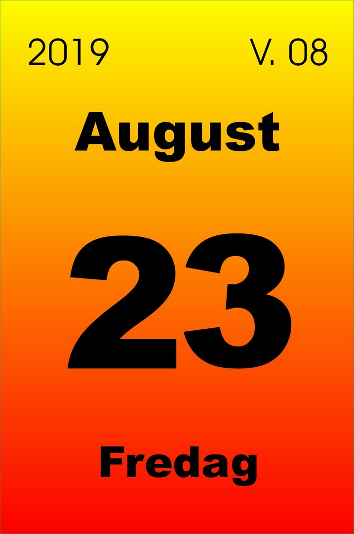 23 august