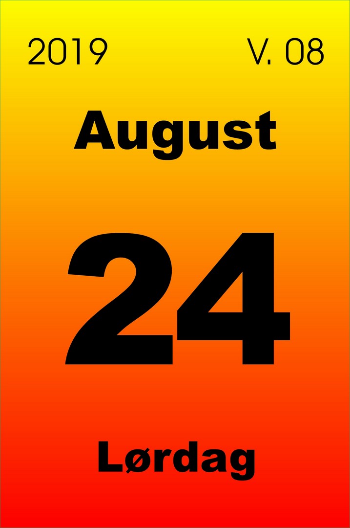 24 august