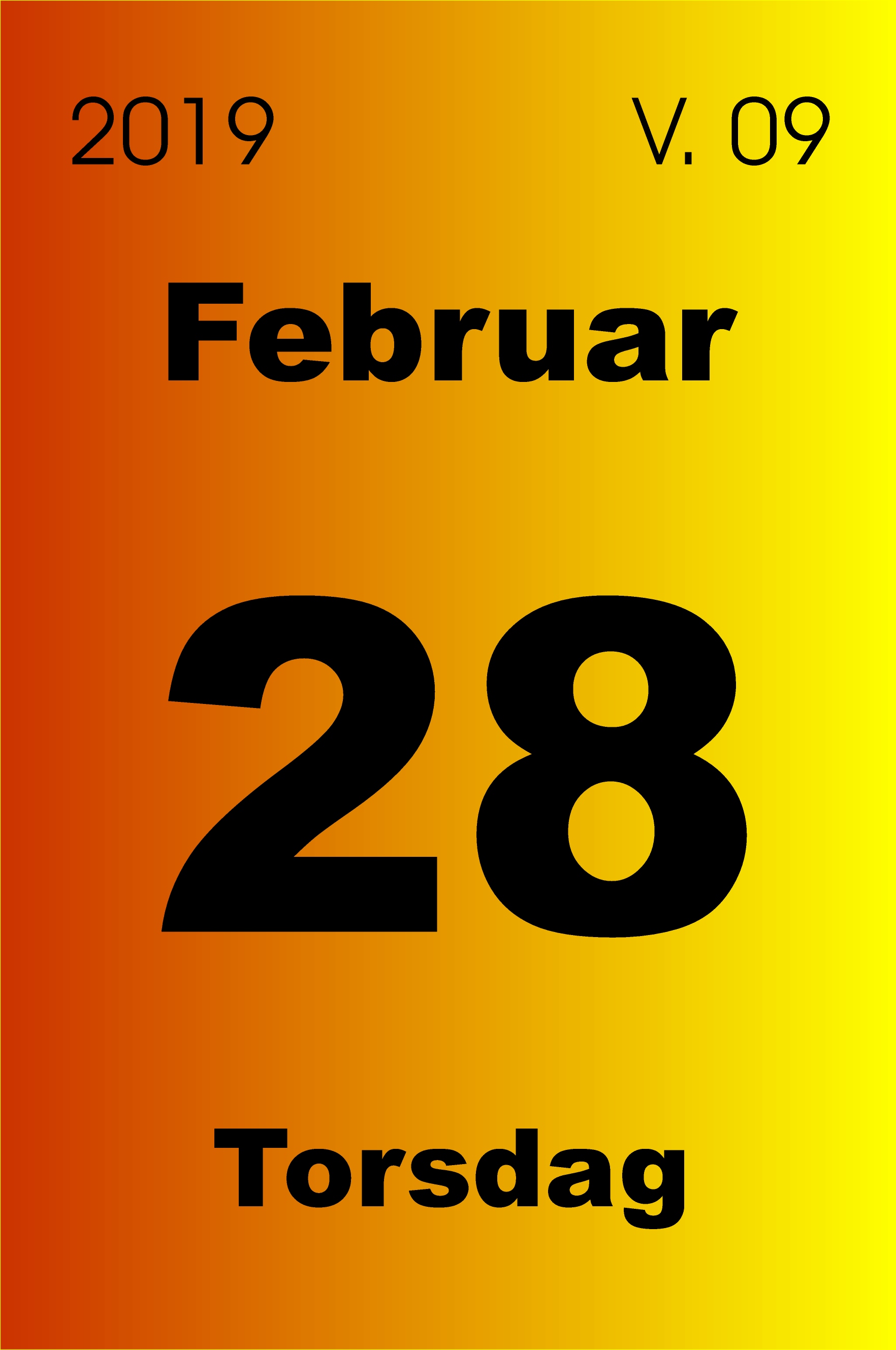 28. februar 2019