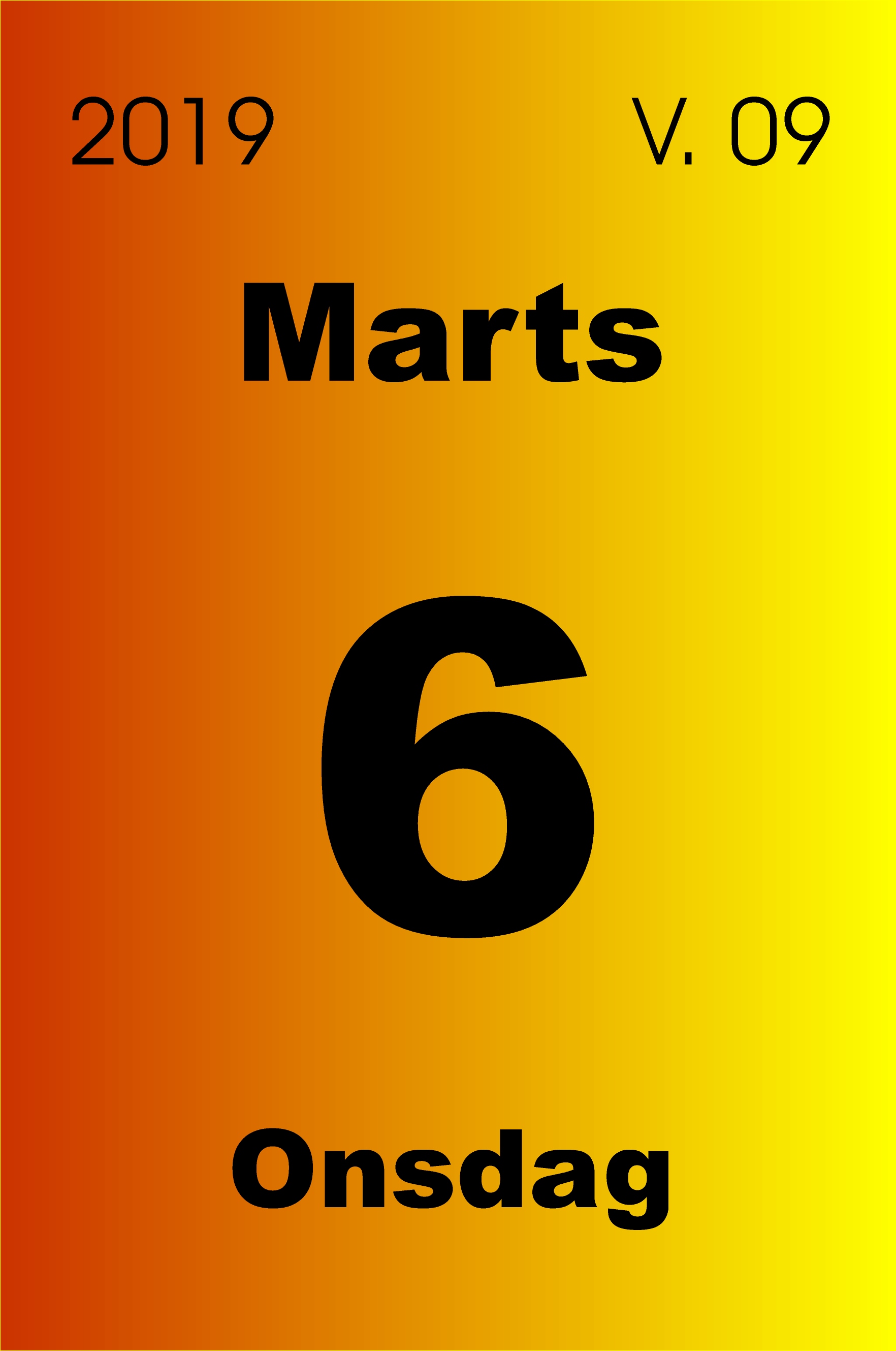 6. marts 2019