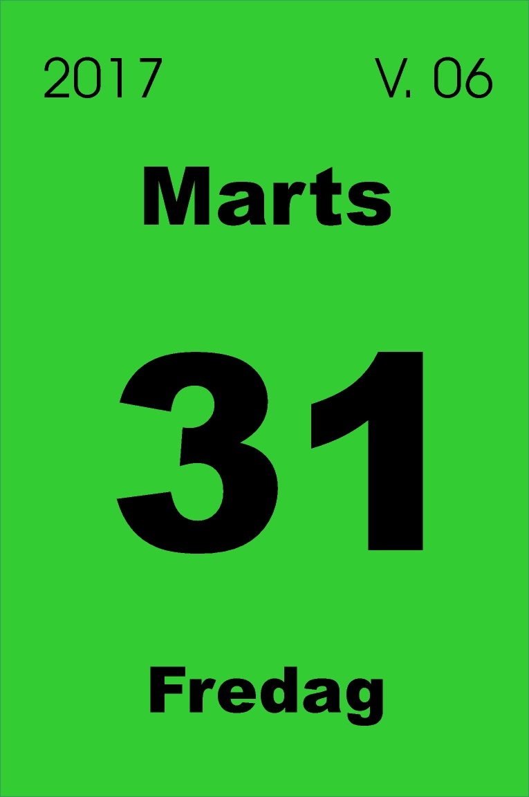 31 marts