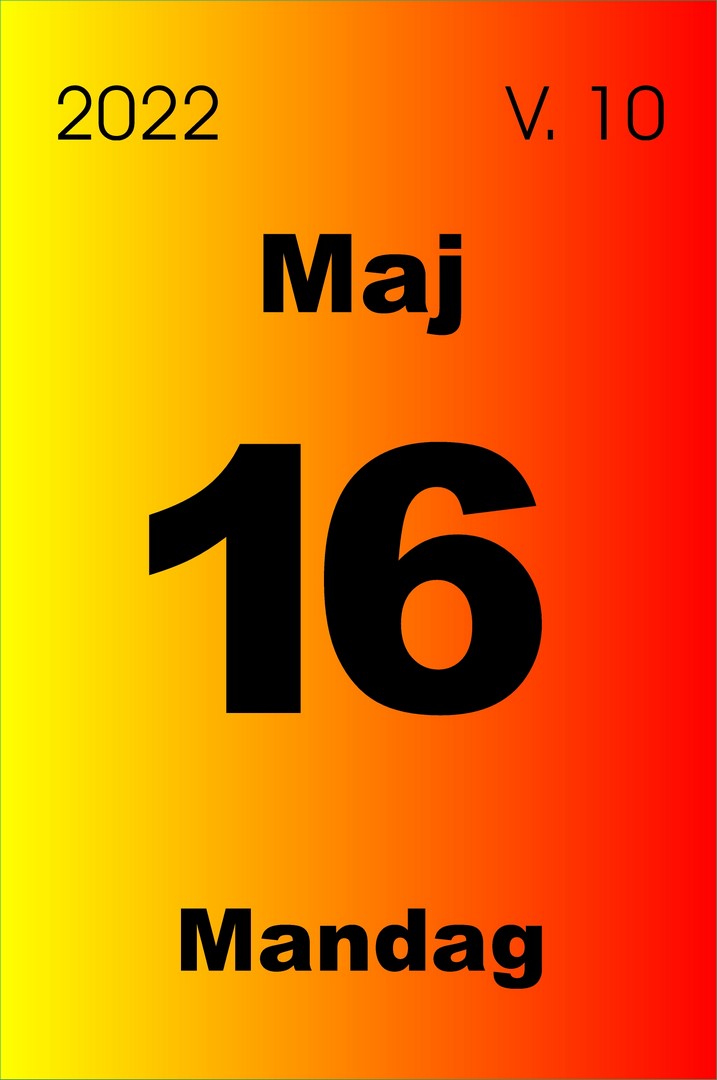 16. maj