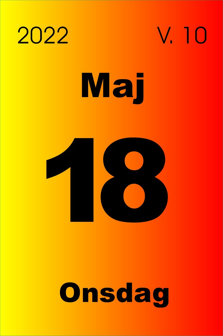 16. maj