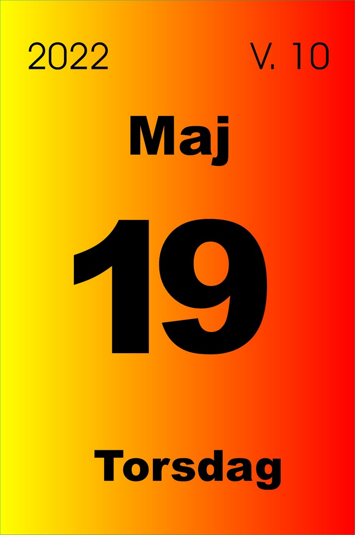 16. maj