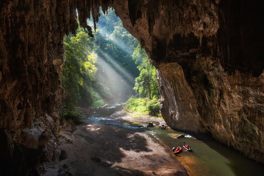 Tham Lod Cave Thailand