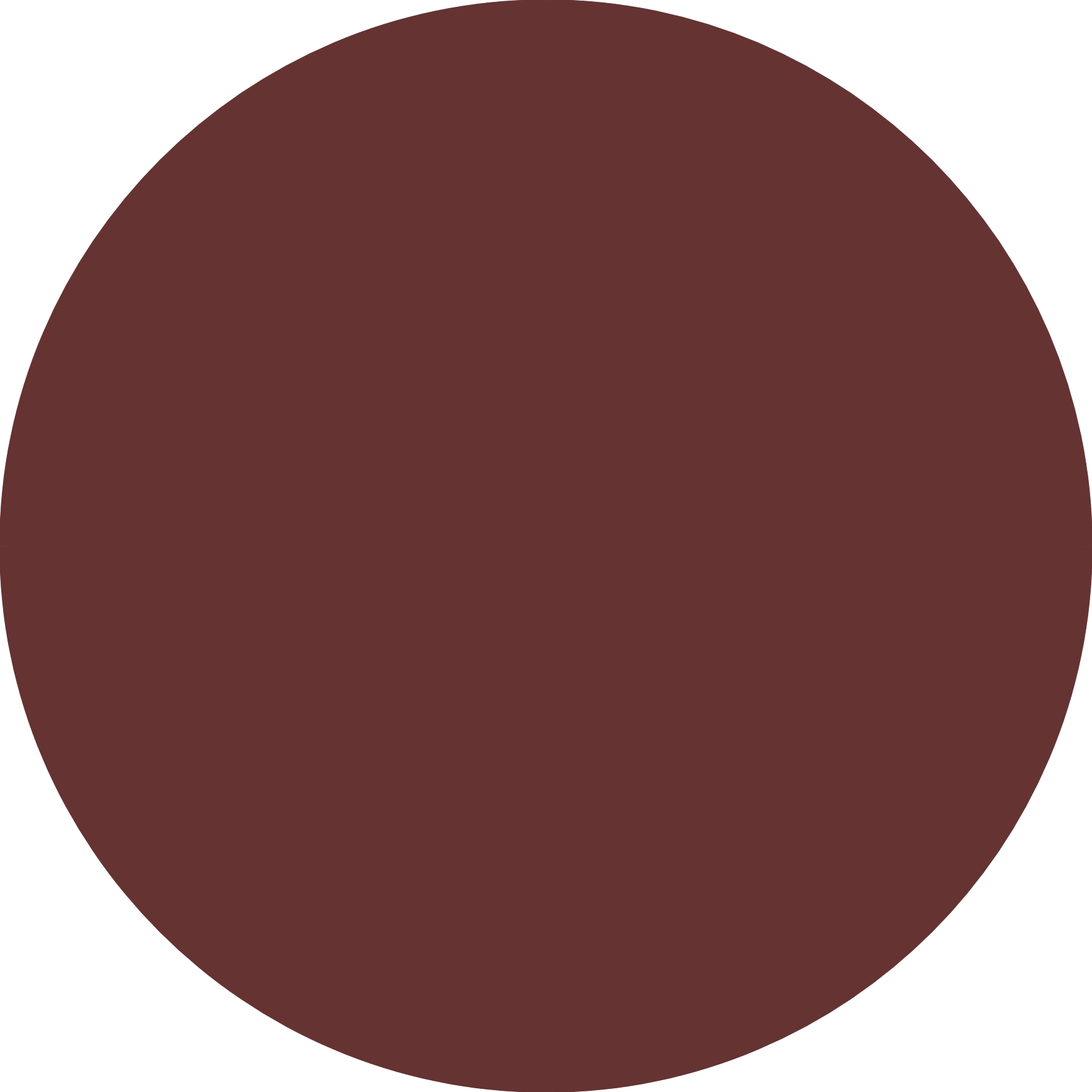 Prik mørk brun