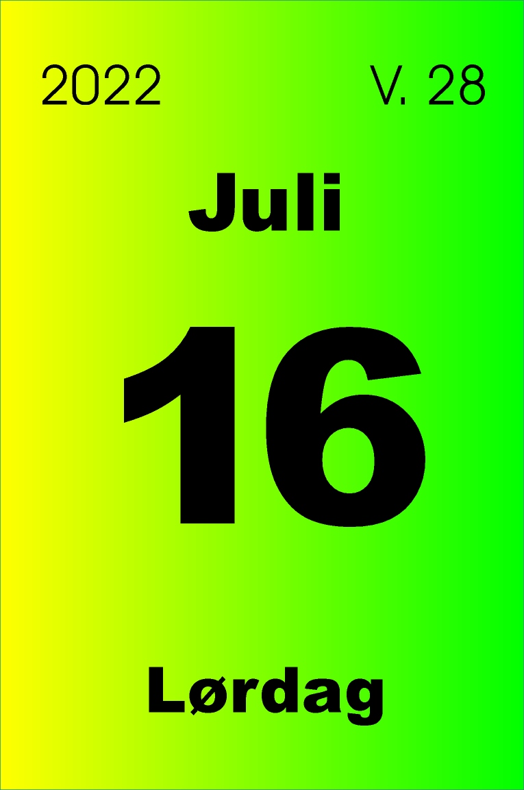 16 juli 2022