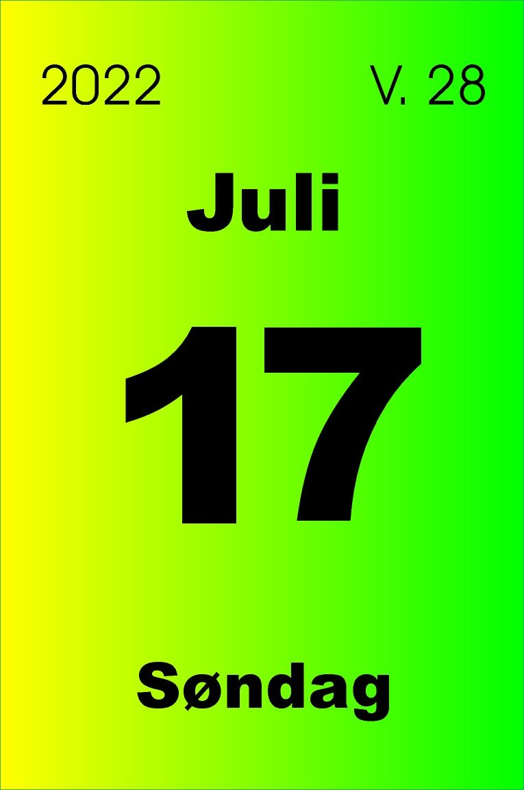 16 juli 2022