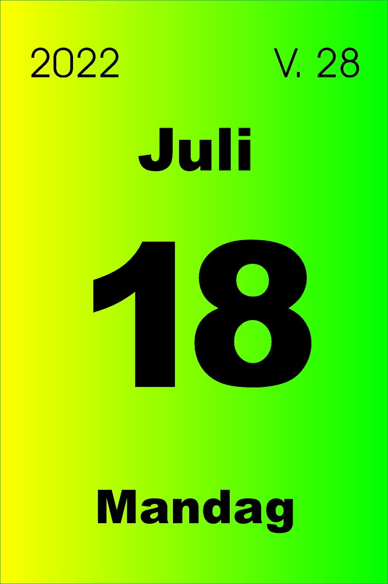 16 juli 2022