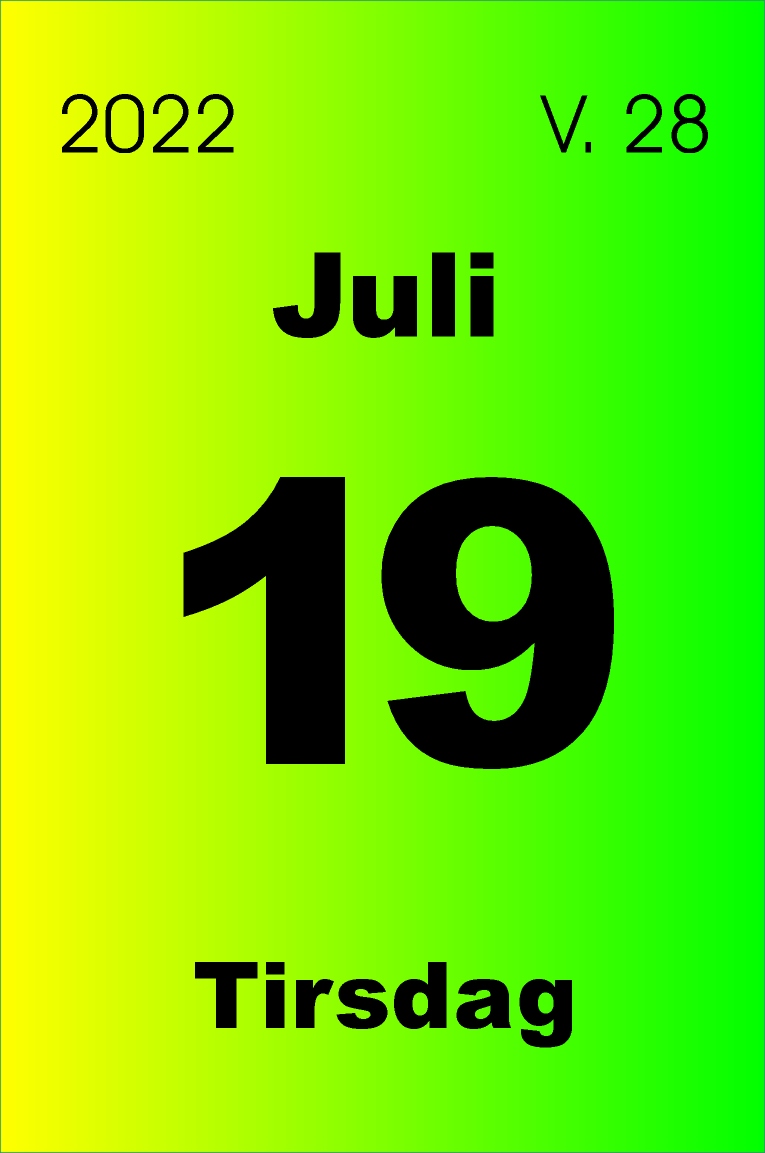 16 juli 2022