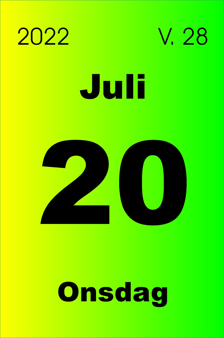 16 juli 2022