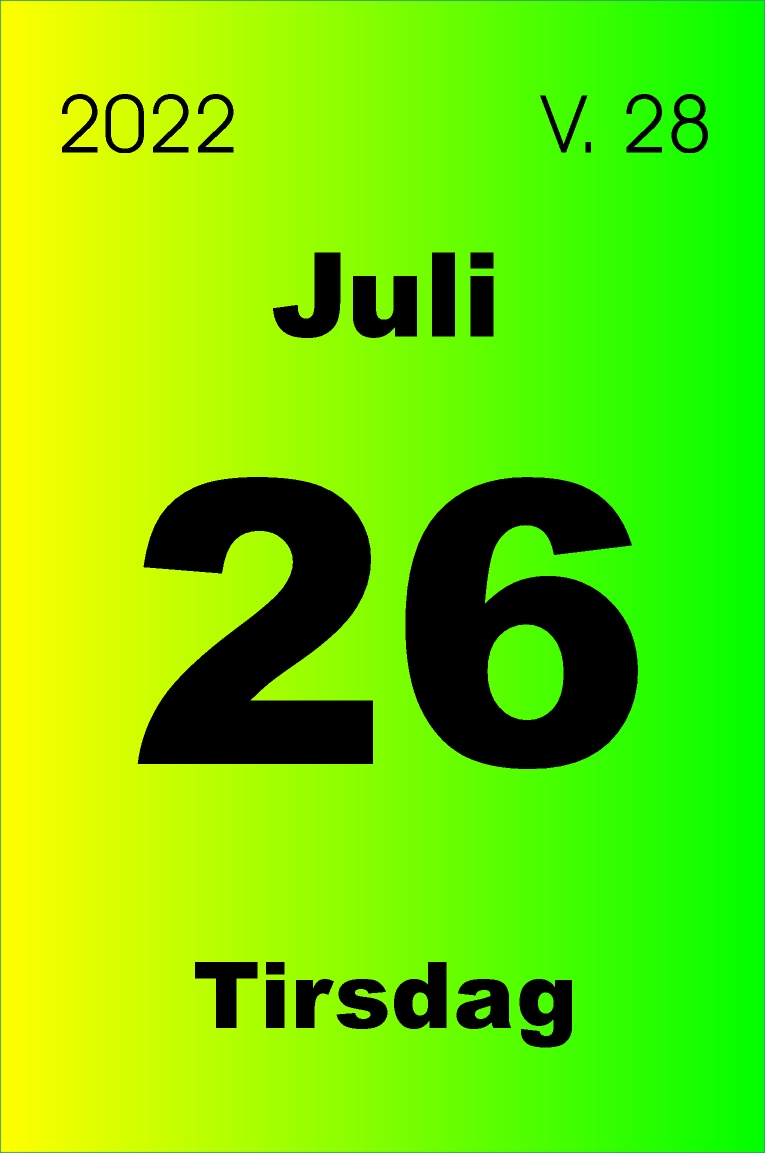 16 juli 2022