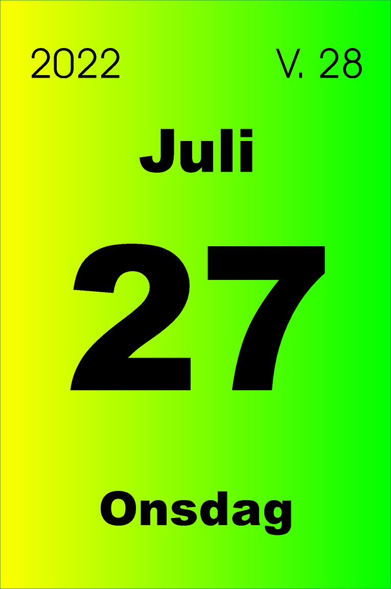 16 juli 2022