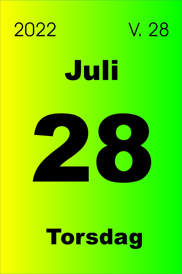 16 juli 2022