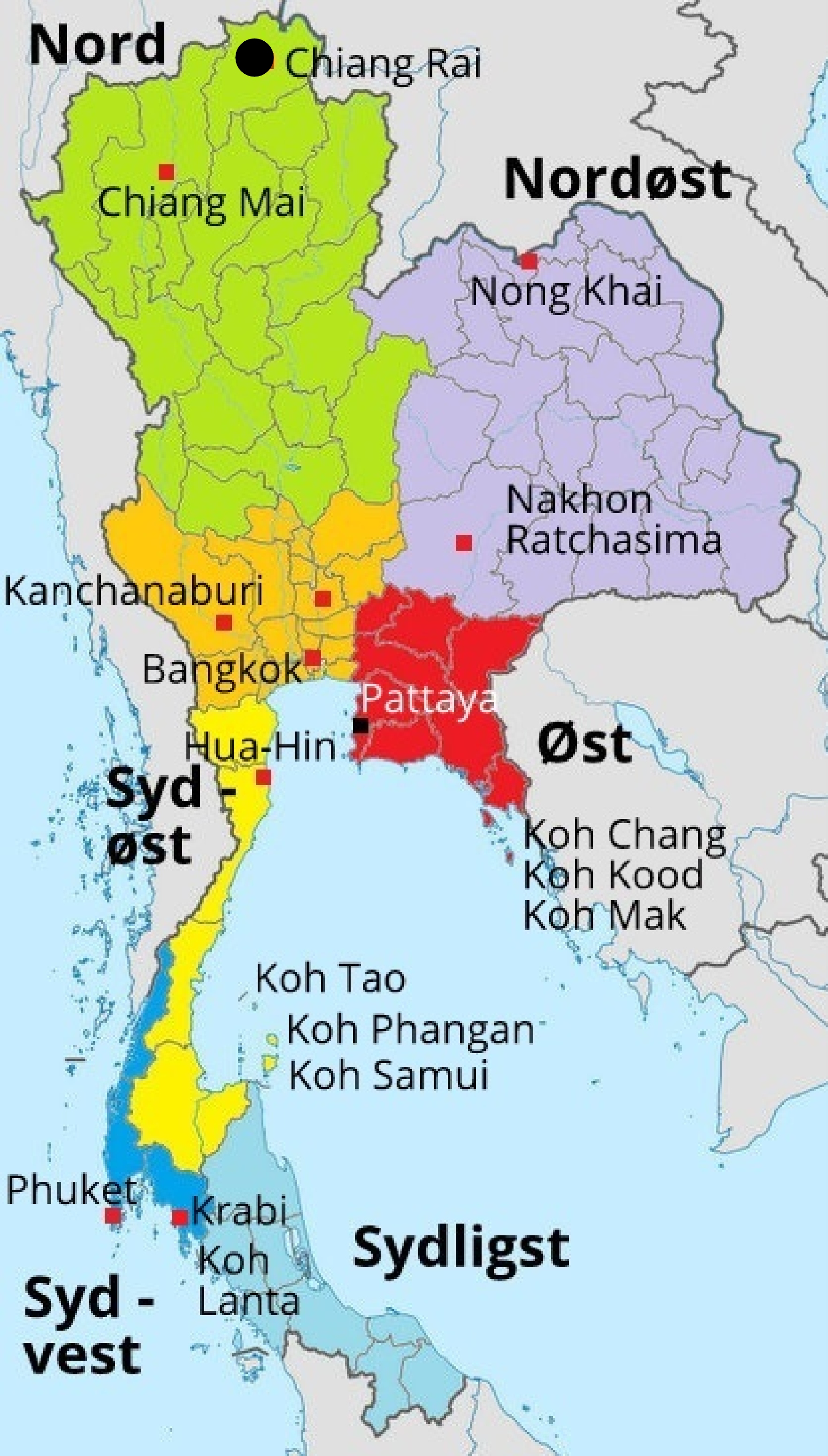 map chiang rai