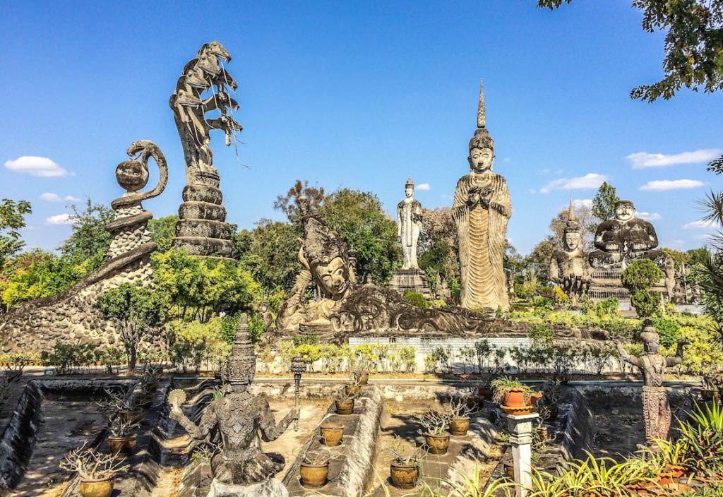 Buddha Park Nong Khai Loads Of Statues