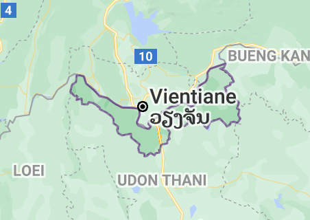 map nong Khai rai