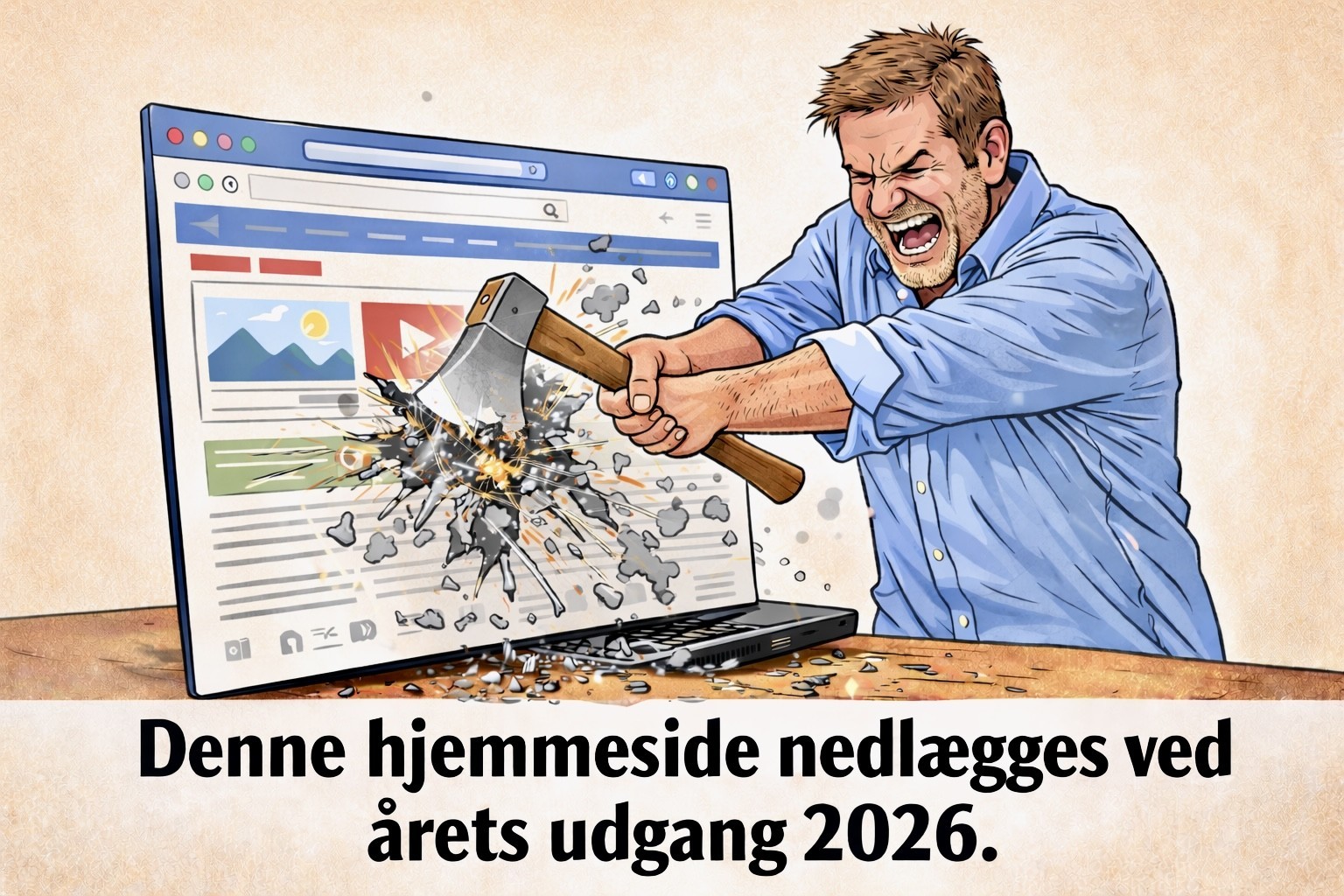 luk hjemmeside